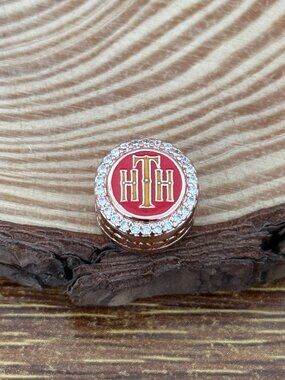 Pandora Tower Of Terror Plaque HTH Hollywood Tower Hotel Bead S925 Silver Charm